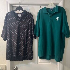 Set of 2 Men’s XL Golf Polo Shirts